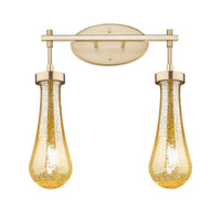 Downtown Urban Bath Vanity Light Cast Brass