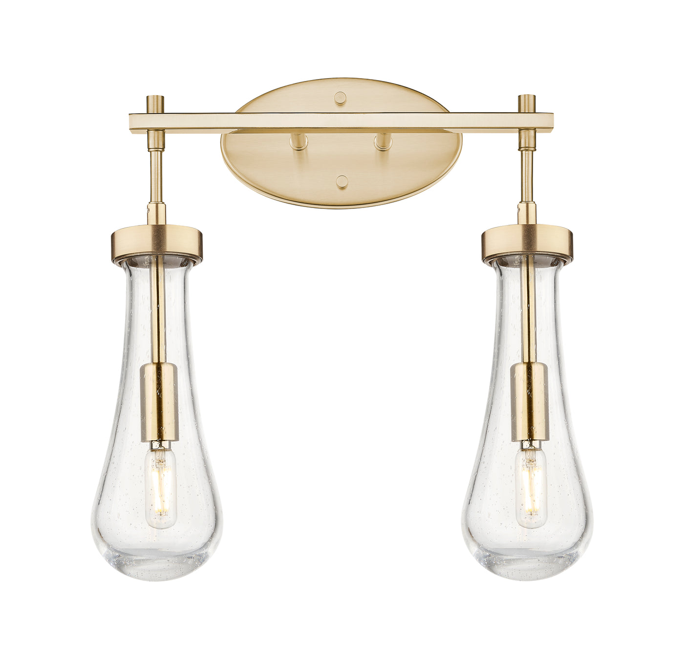Downtown Urban Bath Vanity Light Cast Brass