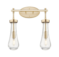 Downtown Urban Bath Vanity Light Cast Brass