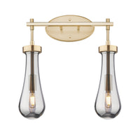 Downtown Urban Bath Vanity Light Cast Brass