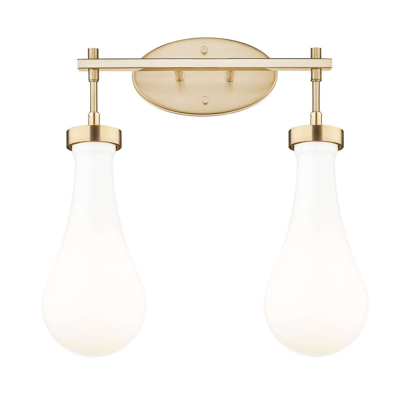 Downtown Urban Bath Vanity Light Cast Brass