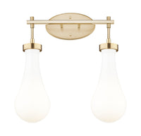 Downtown Urban Bath Vanity Light Cast Brass