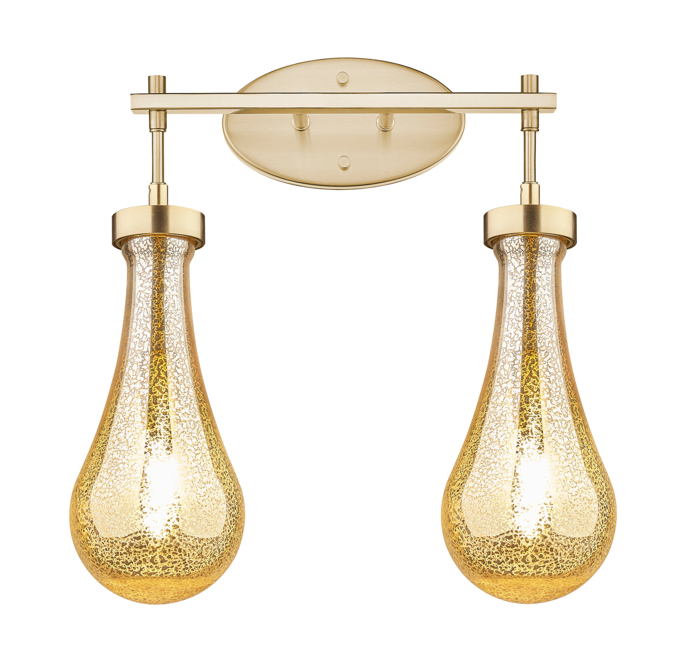 Downtown Urban Bath Vanity Light Cast Brass