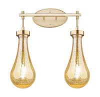 Downtown Urban Bath Vanity Light Cast Brass
