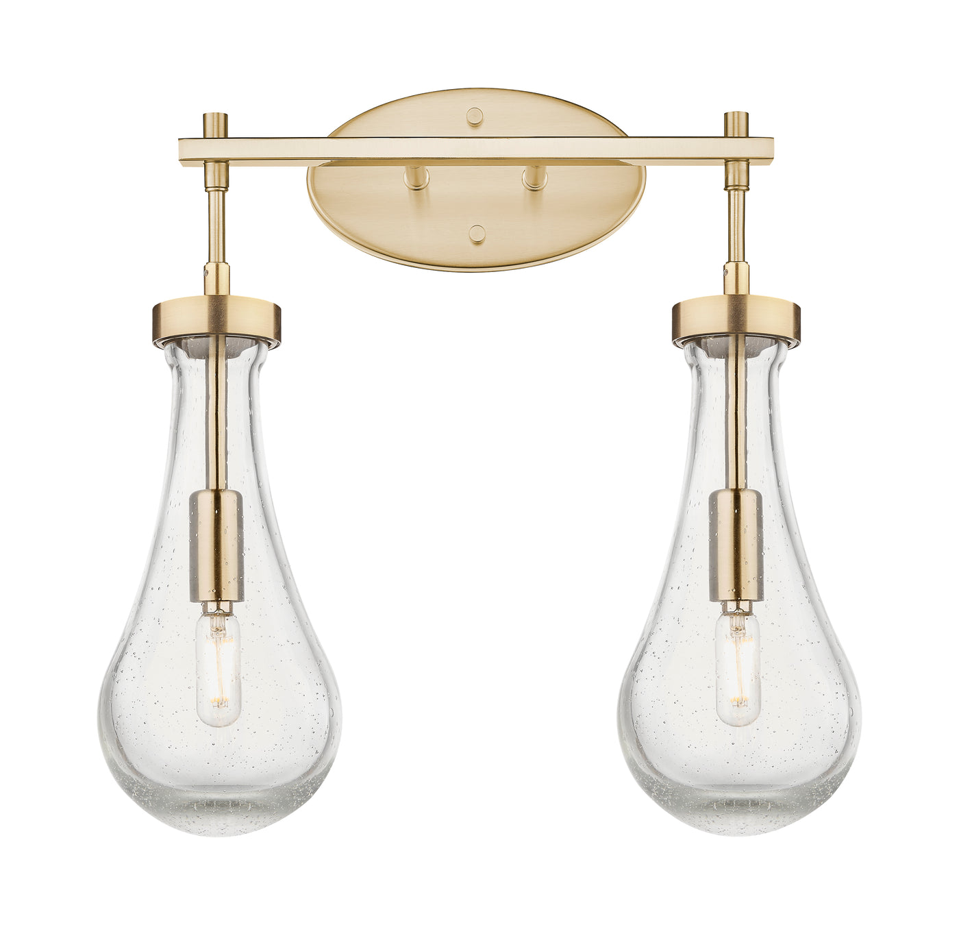 Downtown Urban Bath Vanity Light Cast Brass