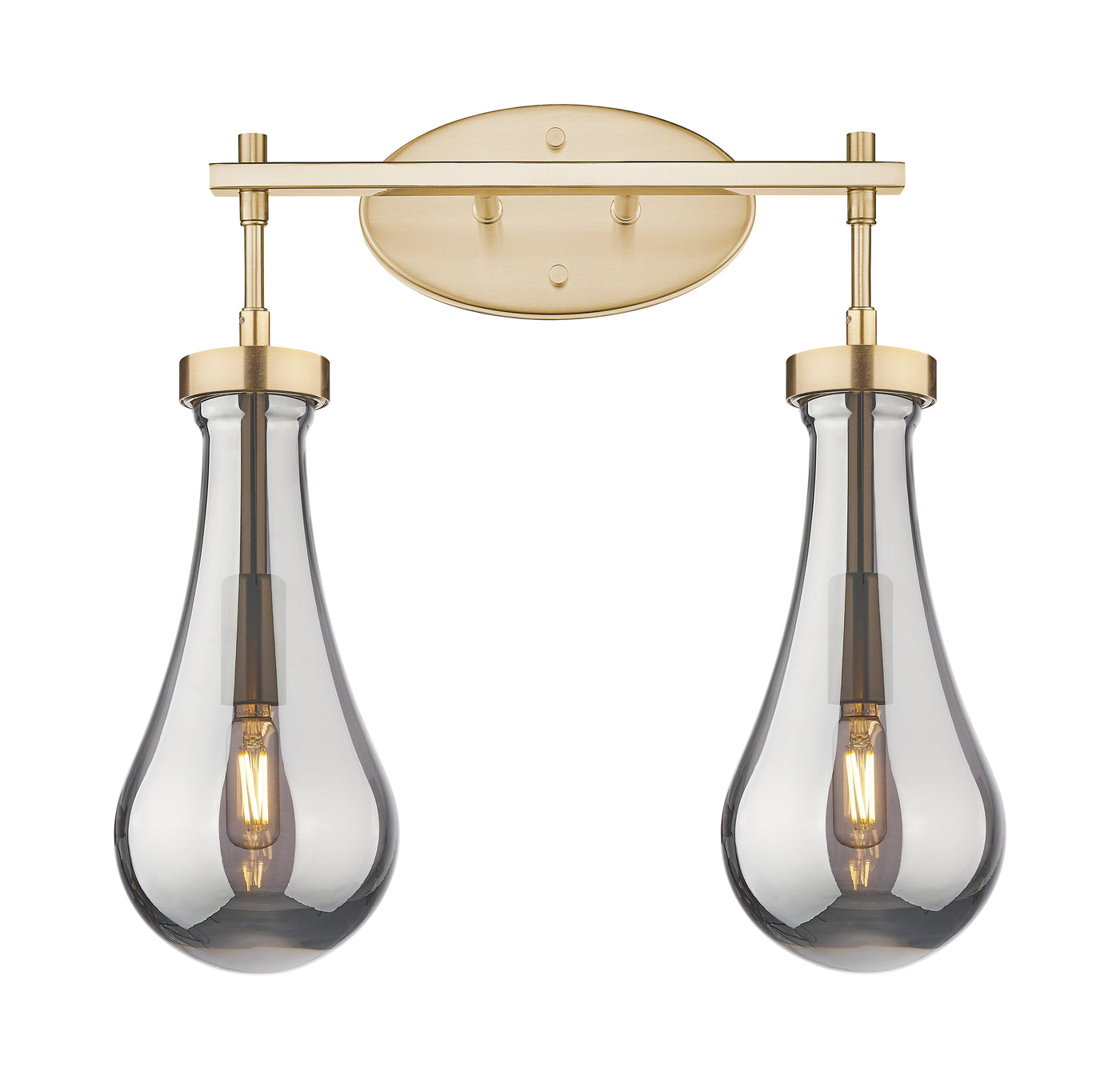 Downtown Urban Bath Vanity Light Cast Brass