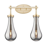 Downtown Urban Bath Vanity Light Cast Brass