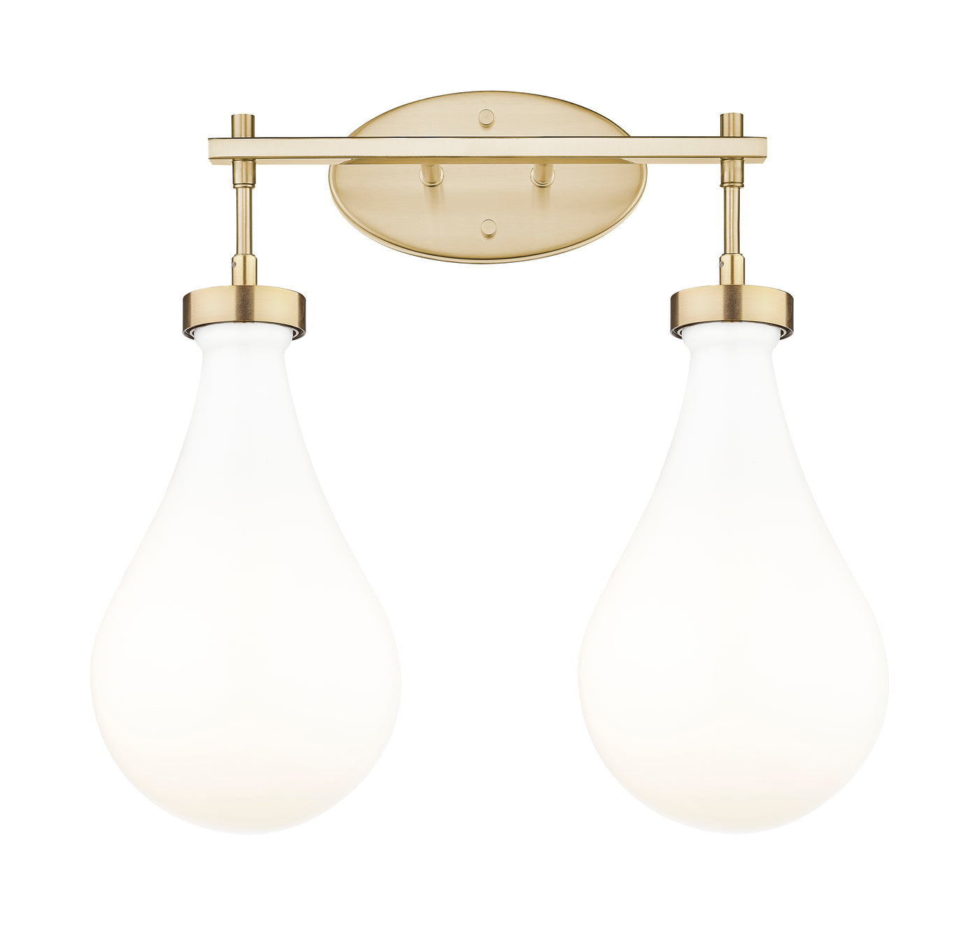 Downtown Urban Bath Vanity Light Cast Brass