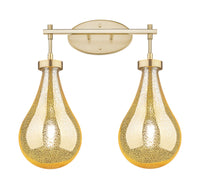 Downtown Urban Bath Vanity Light Cast Brass