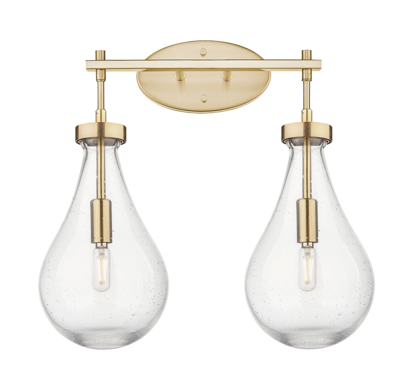 Downtown Urban Bath Vanity Light Cast Brass