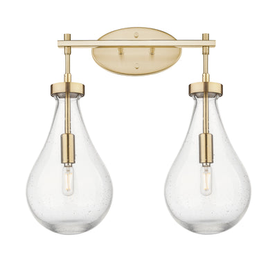Downtown Urban Bath Vanity Light Cast Brass