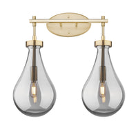 Downtown Urban Bath Vanity Light Cast Brass