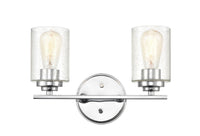 14.25'' Moven Chrome 2 Light Bath Vanity