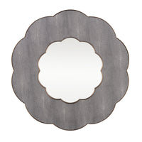 Scallop 36-in Wall Mirror