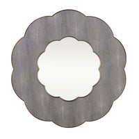 Scallop 36-in Wall Mirror