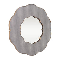 Scallop 36-in Wall Mirror