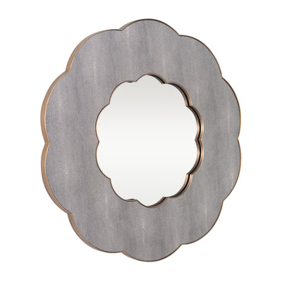 Scallop 36-in Wall Mirror