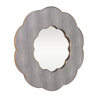 Scallop 36-in Wall Mirror