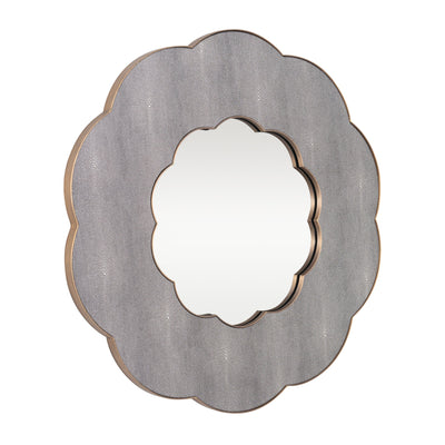 Scallop 36-in Wall Mirror