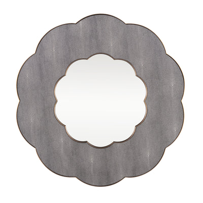 Scallop 36-in Wall Mirror