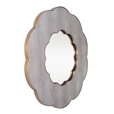 Scallop 36-in Wall Mirror