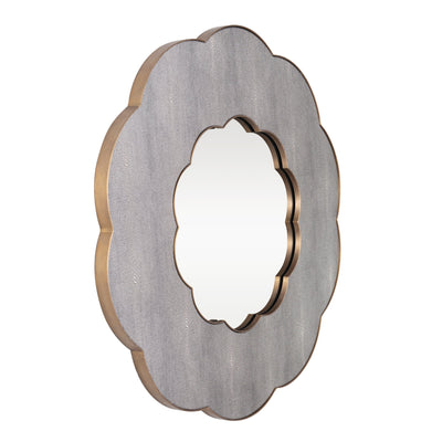 Scallop 36-in Wall Mirror