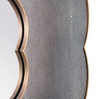 Scallop 36-in Wall Mirror