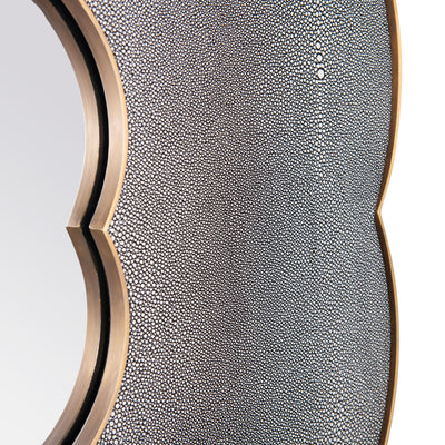 Scallop 36-in Wall Mirror