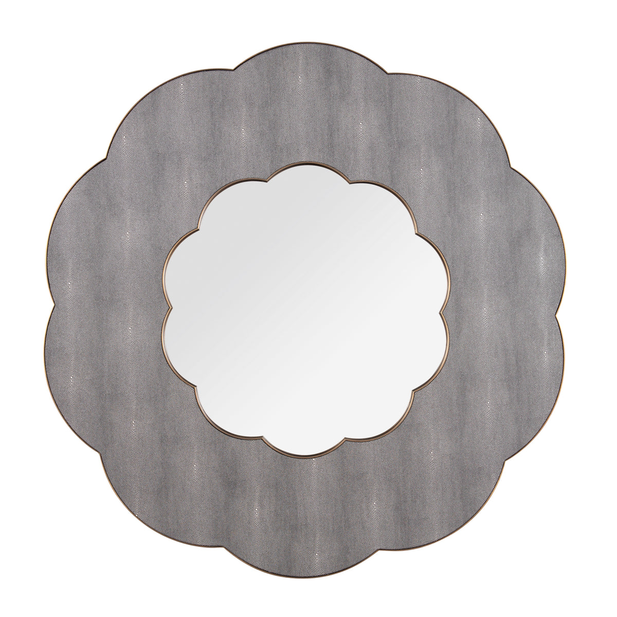 Scallop 54-in Wall Mirror