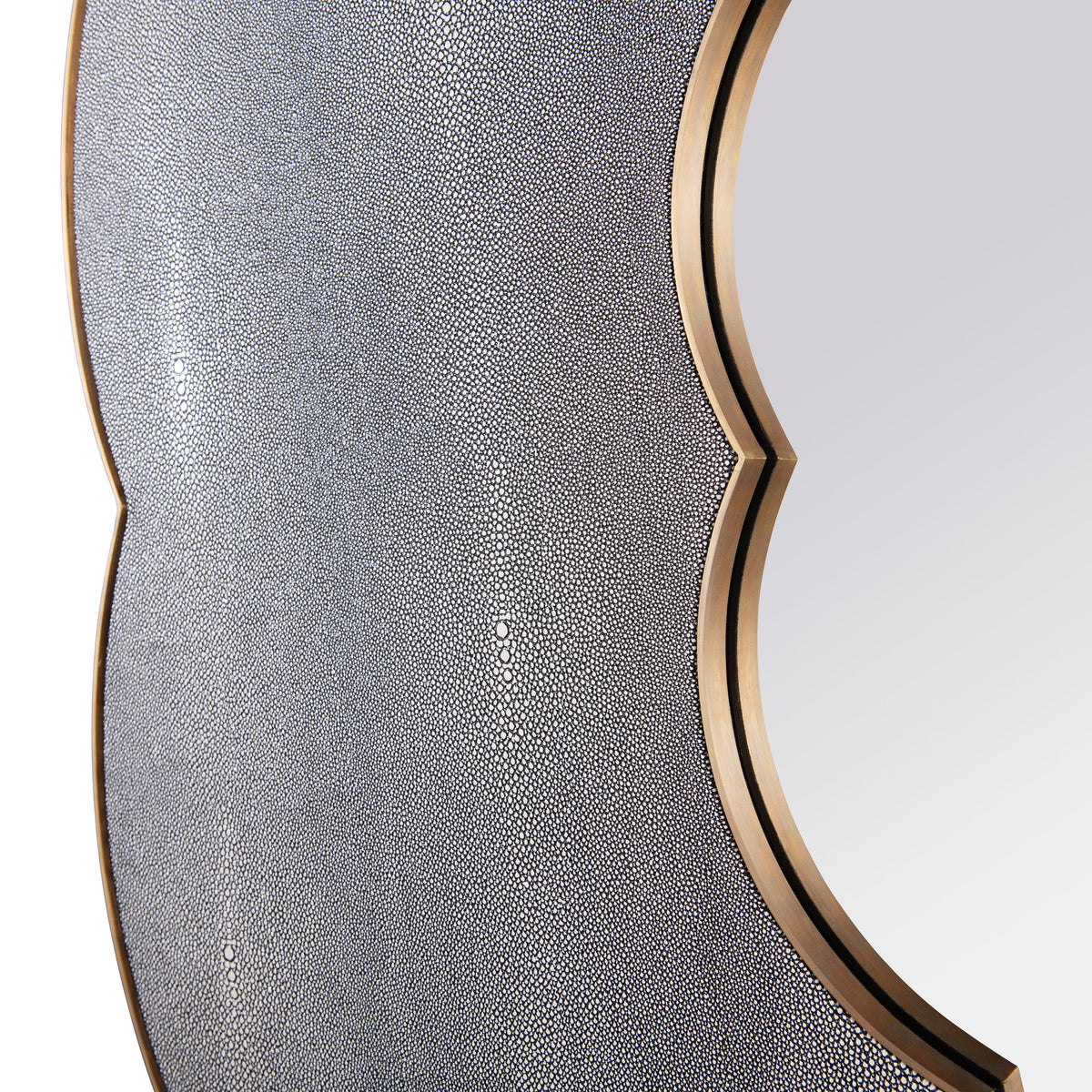 Scallop 54-in Wall Mirror
