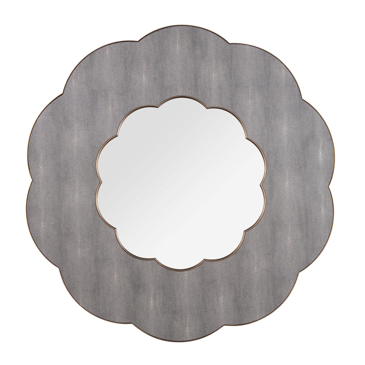 Scallop 54-in Wall Mirror