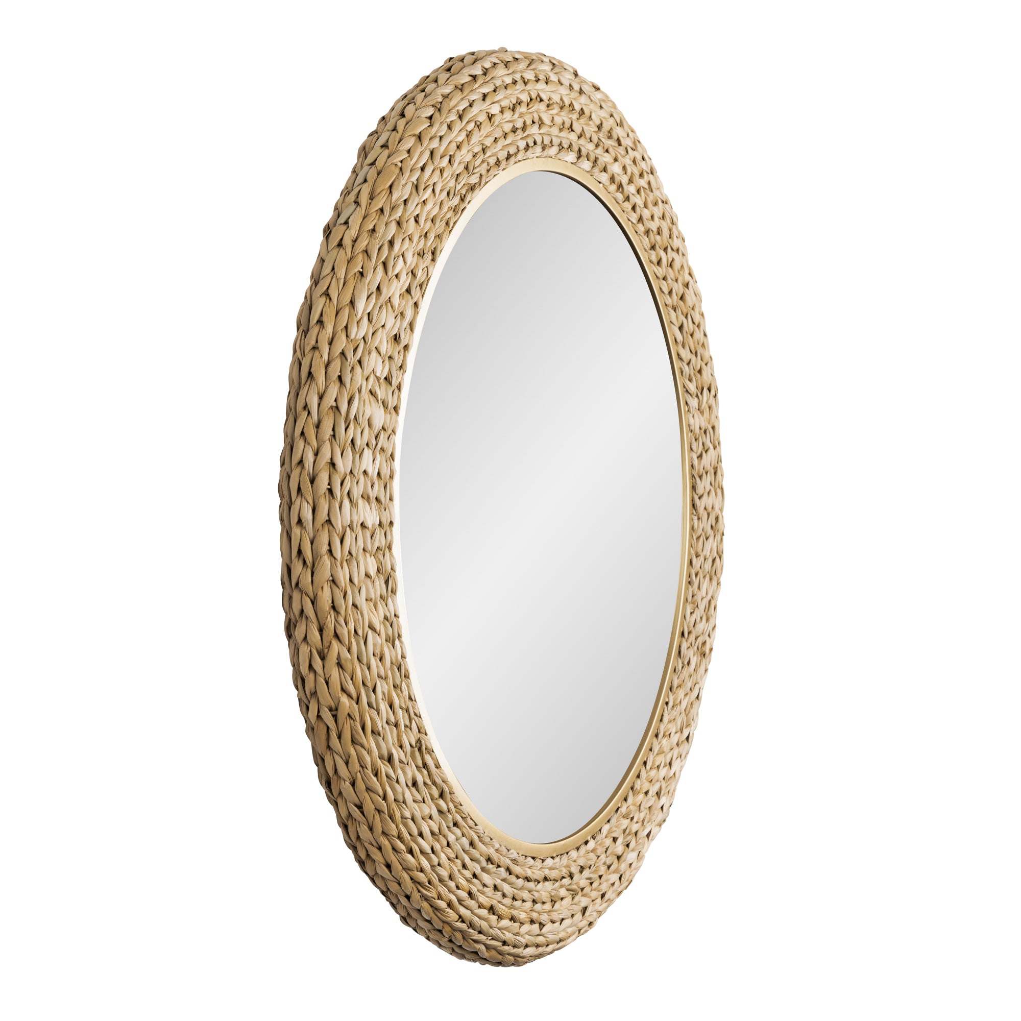 Athena 40-in Round Wall Mirror