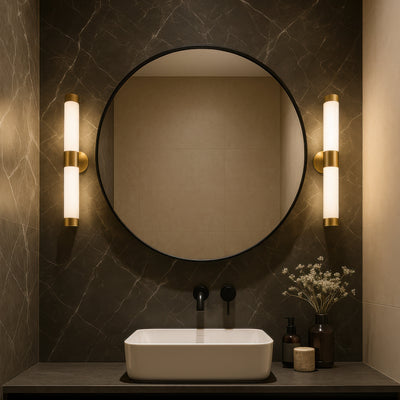 Tablet 30-in Round Wall Mirror