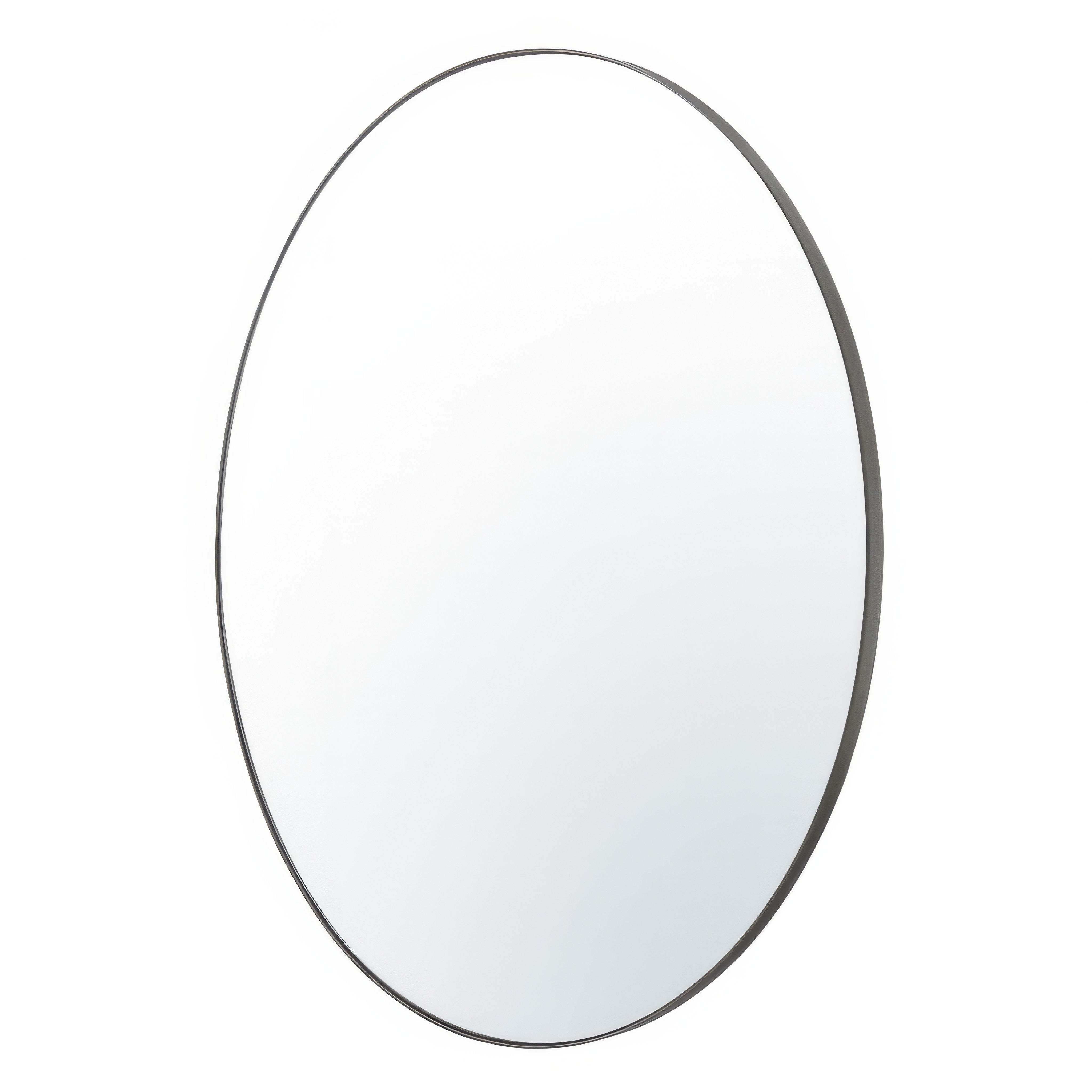 Tablet 50-in Round Wall Mirror