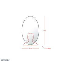 Tablet 24 x 40 Oval Mirror