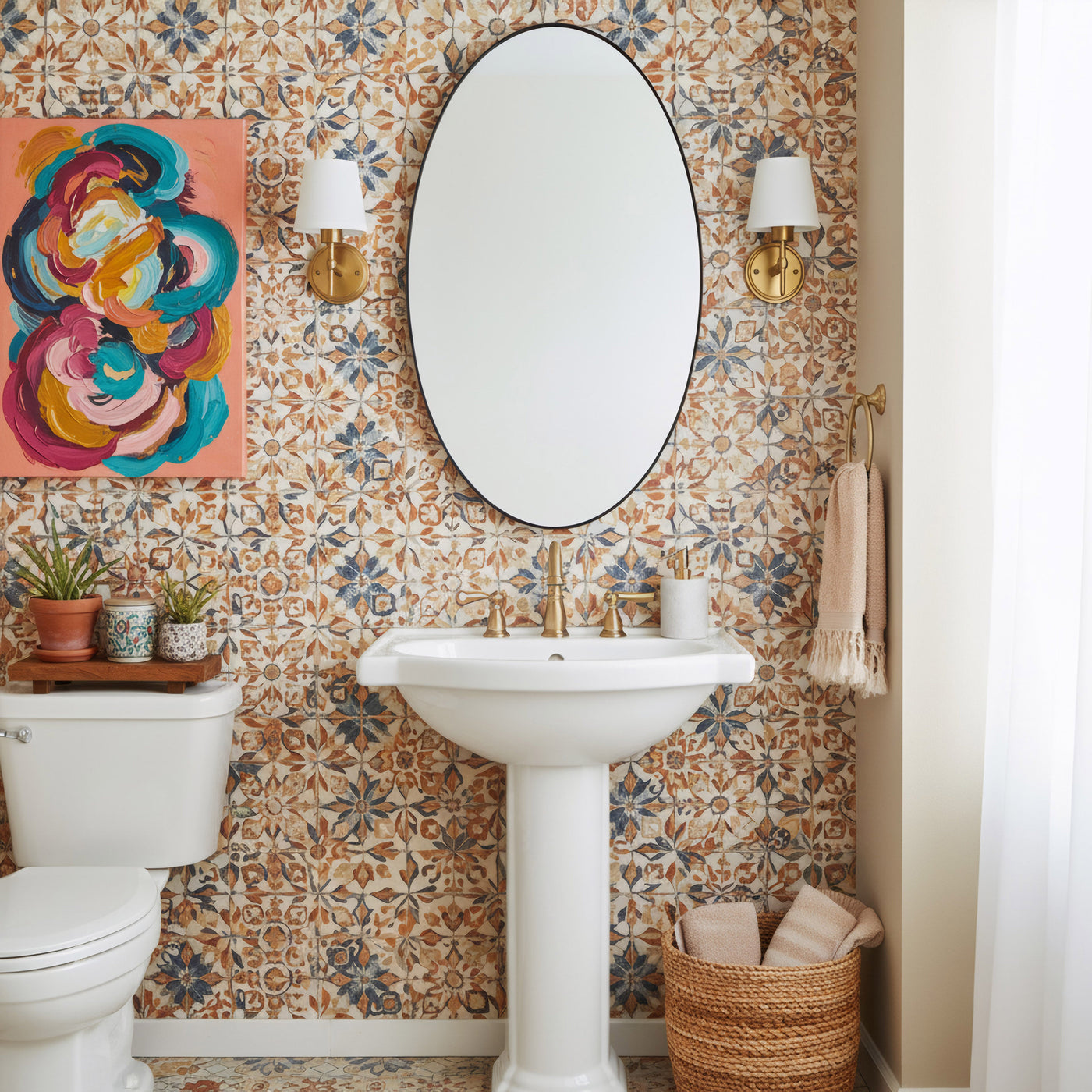 Tablet 24 x 40 Oval Mirror