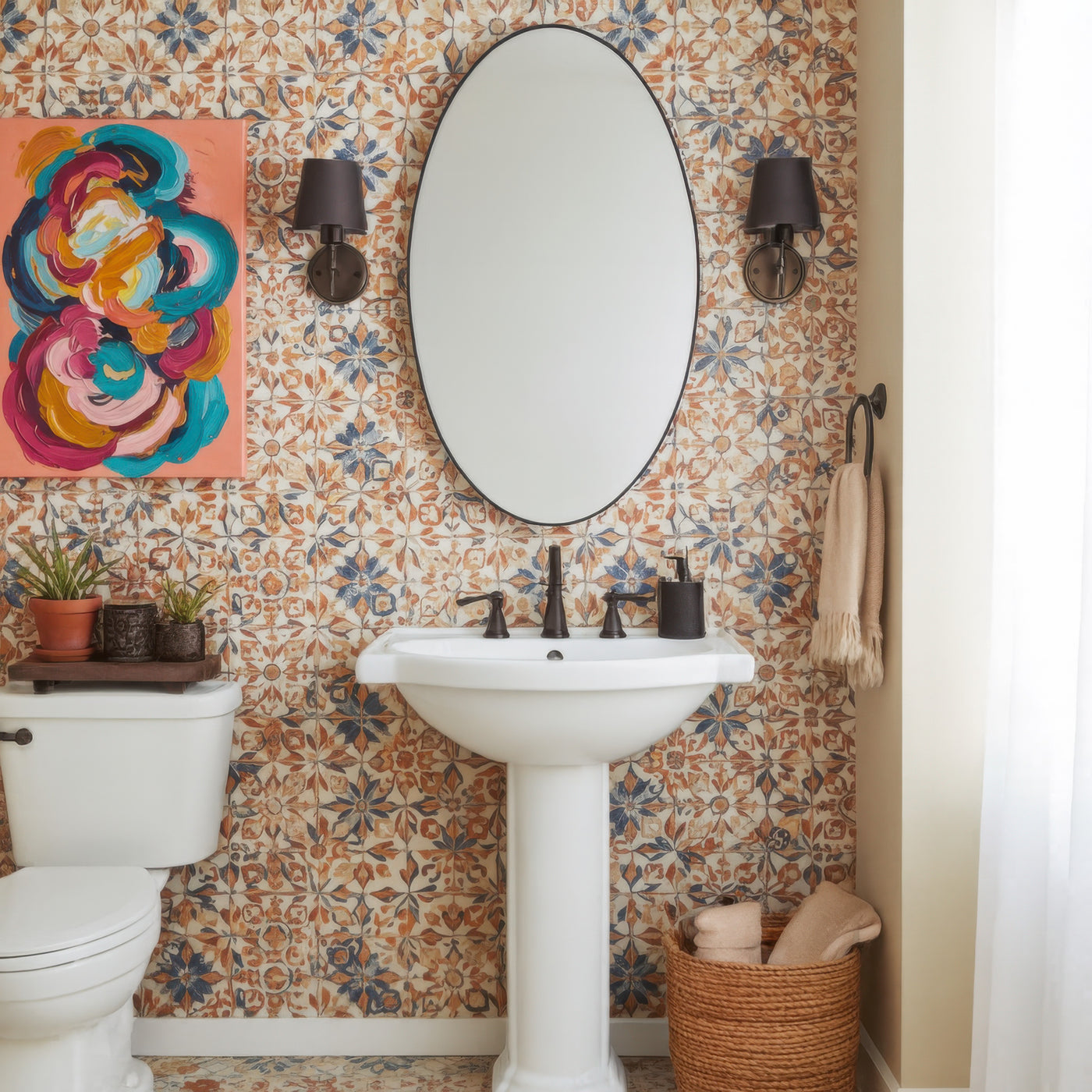 Tablet 24 x 40 Oval Mirror