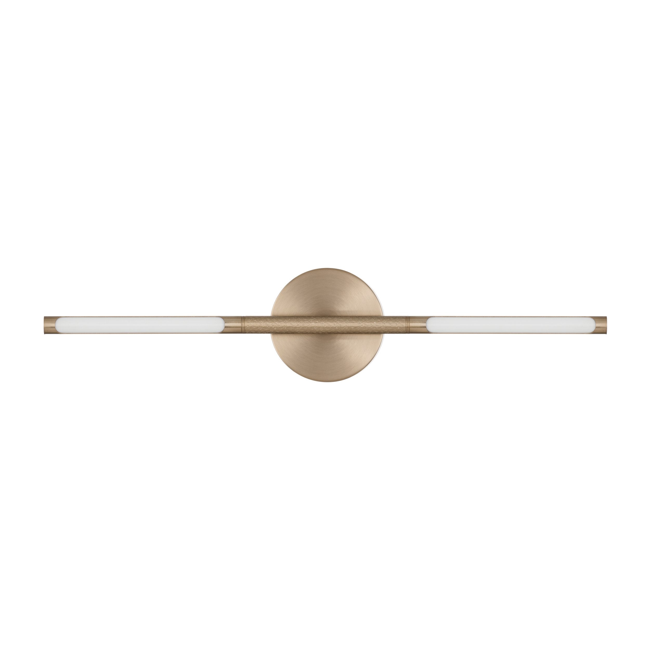 Overture 24-inch 2-light Champagne Gold 5CCT LED Vanity Light