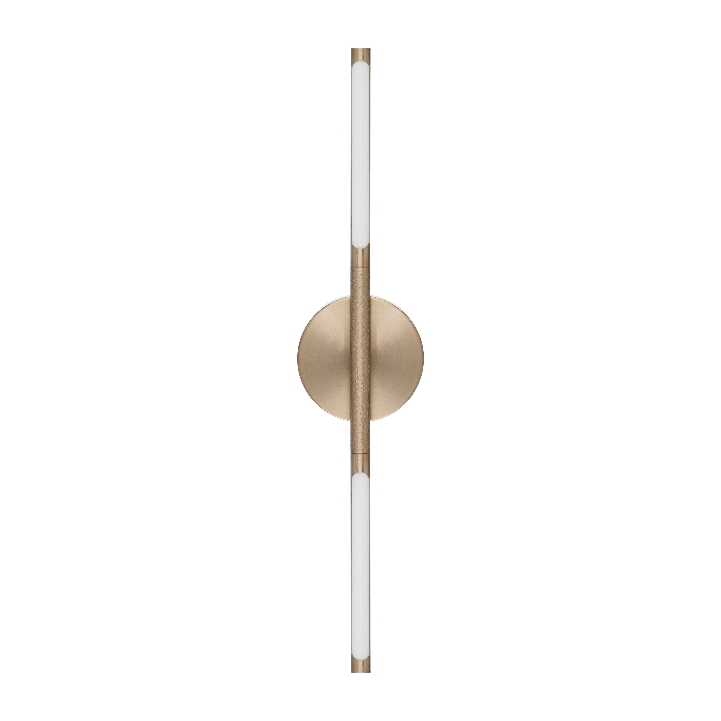 Overture 24-inch 2-light Champagne Gold 5CCT LED Vanity Light