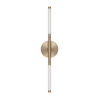 Overture 24-inch 2-light Champagne Gold 5CCT LED Vanity Light