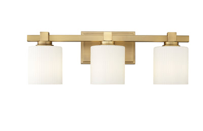 22'' Abelson Vintage Brass 3 Light Bath Vanity