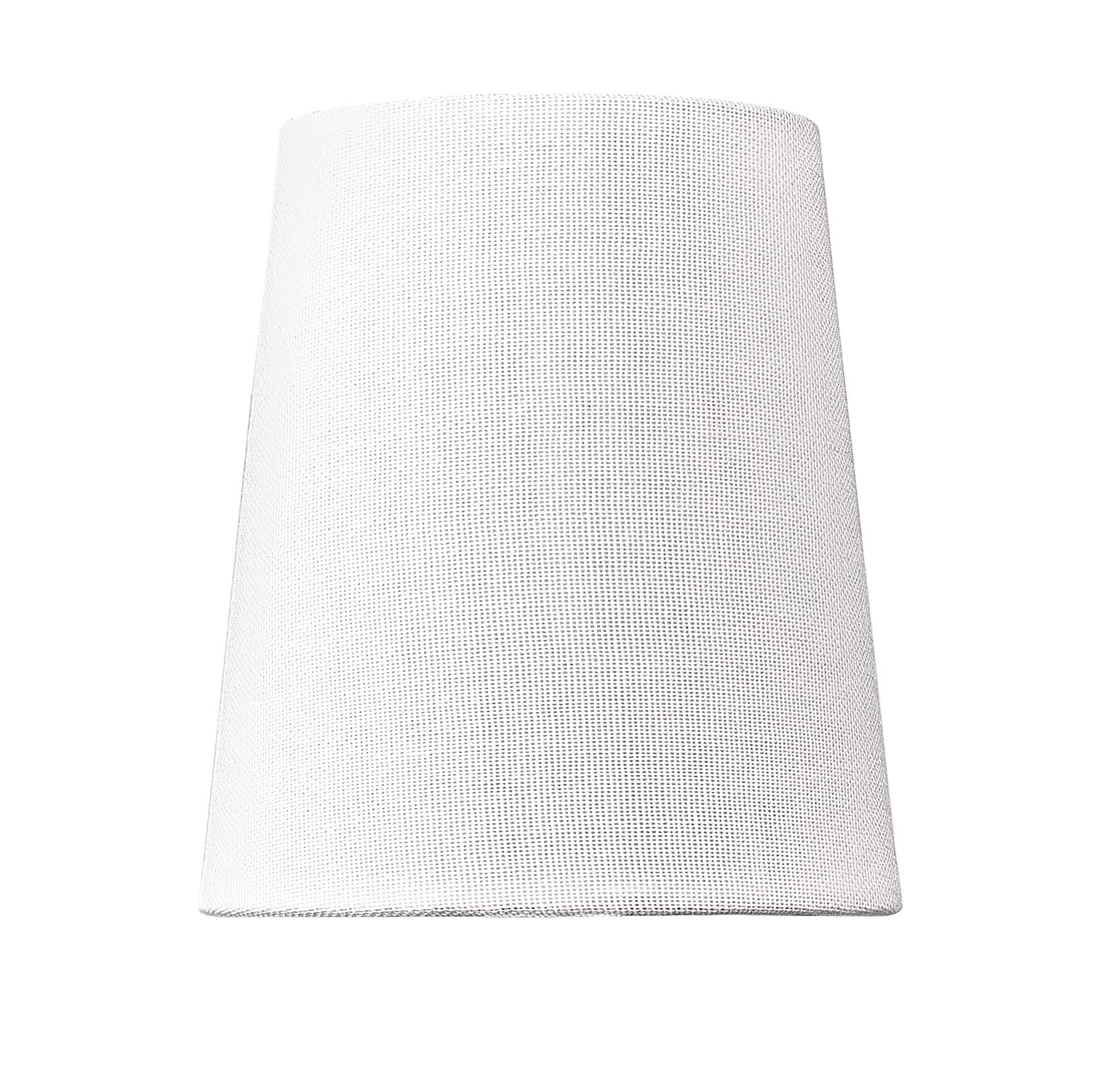 4.31'' White Fabric  Shade