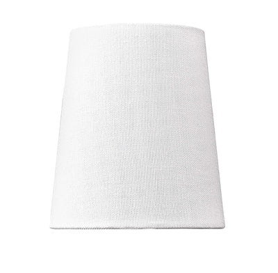 4.31'' White Fabric  Shade