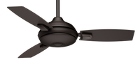 Casablanca 44 inch Verse Maiden Bronze Damp Rated Ceiling Fan with LED Light Kit and Handheld Remote