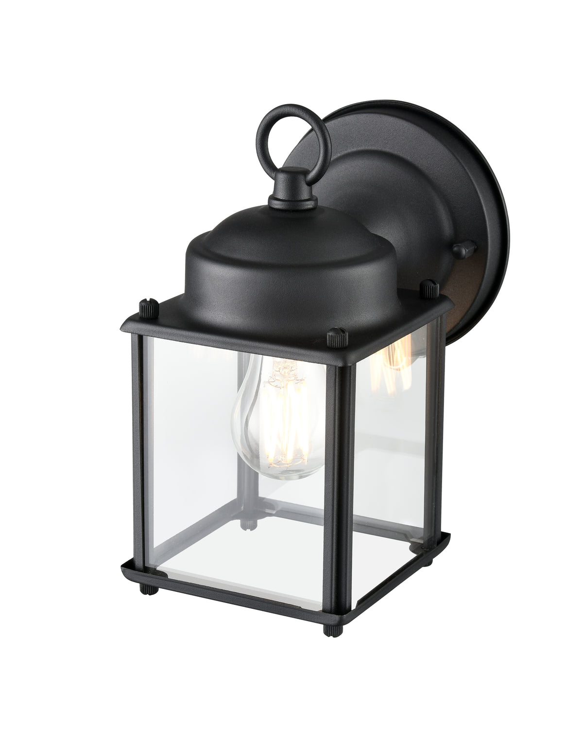 4.53'' Northsted Textured Black 1 Light Wall Sconce