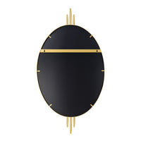 Propaganda 22x41 Oval Wall Mirror