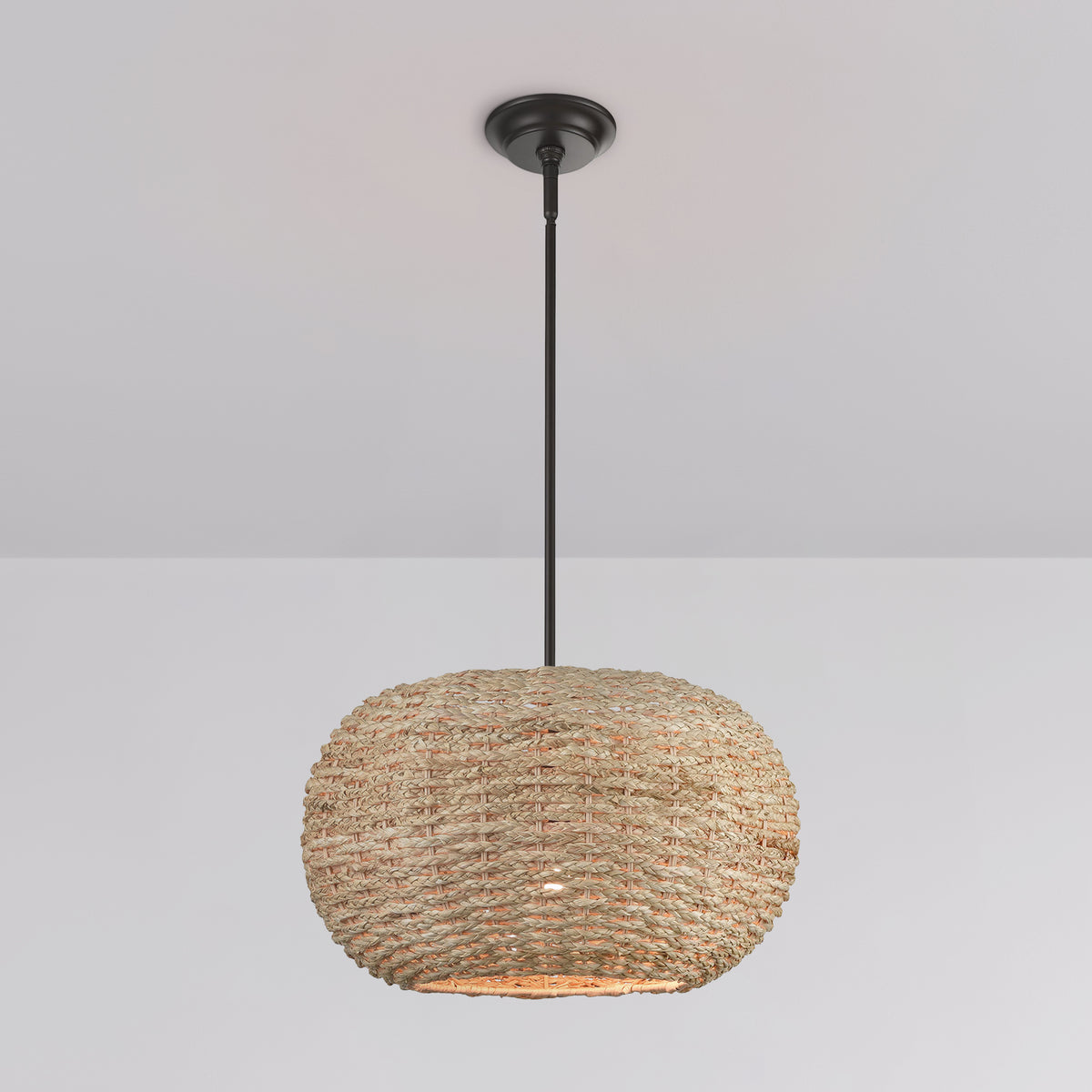 10.75'' Bemo Oiled Bronze 1 Light Pendant
