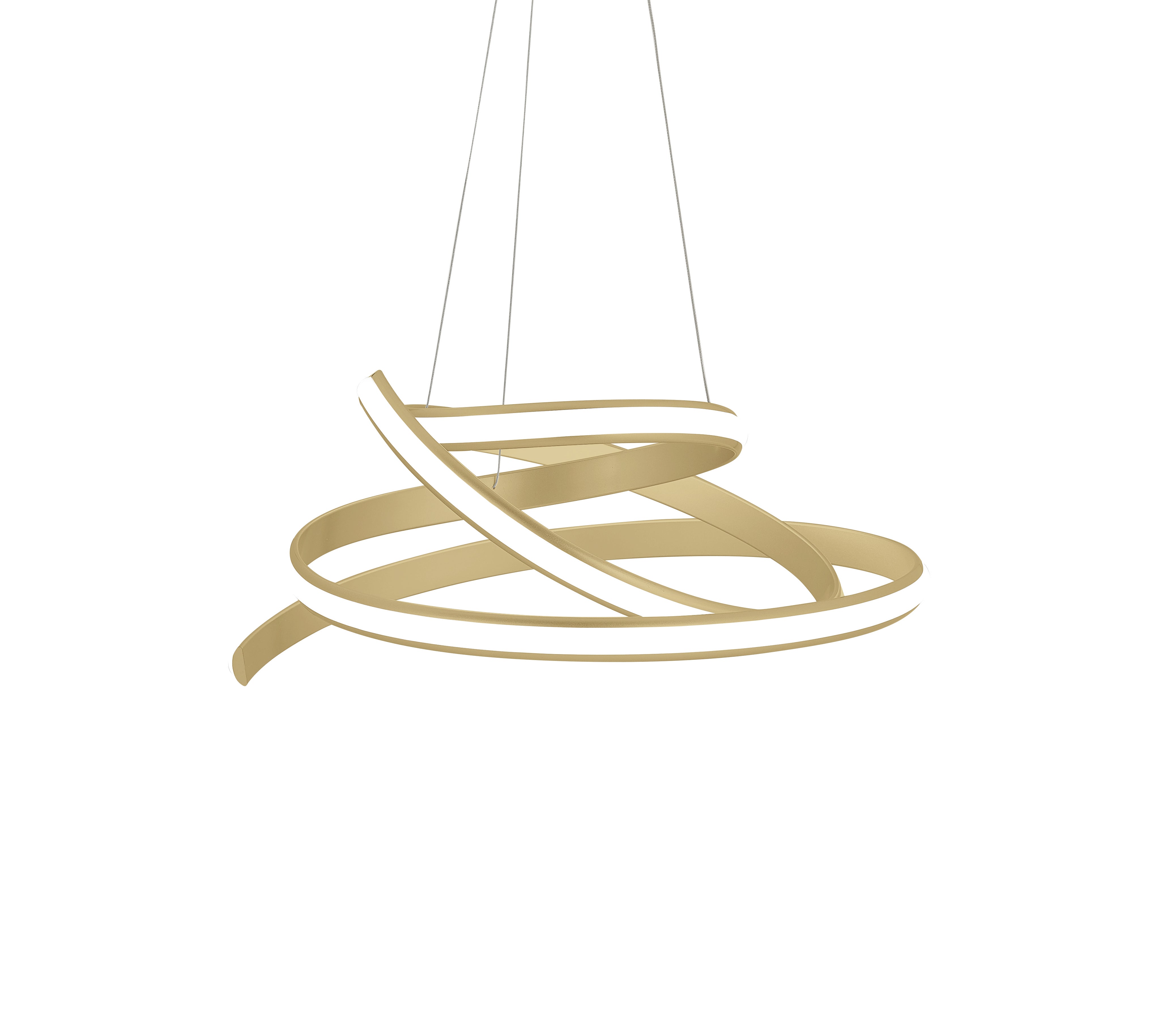 Oslo LED Adjustable Chandelier | Gold