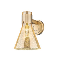 Downtown Urban Sconce Cast Brass Finish