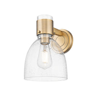 Downtown Urban Sconce Cast Brass Finish